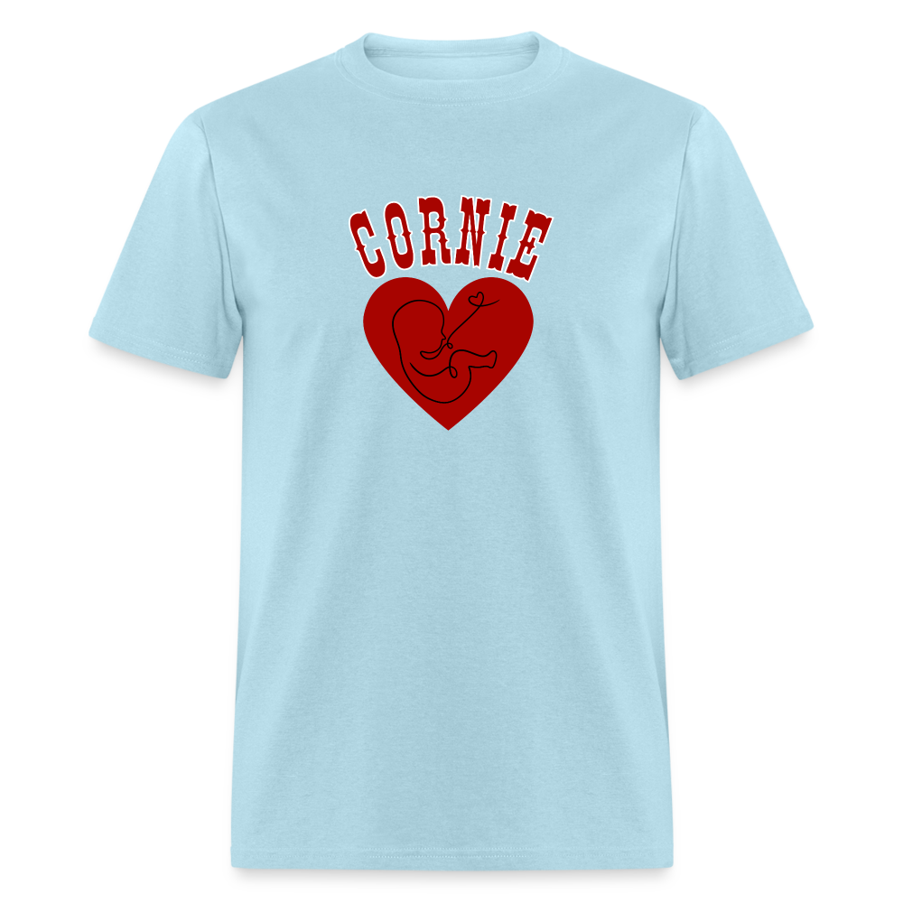 Cornie Baby Unisex Classic T-Shirt - powder blue