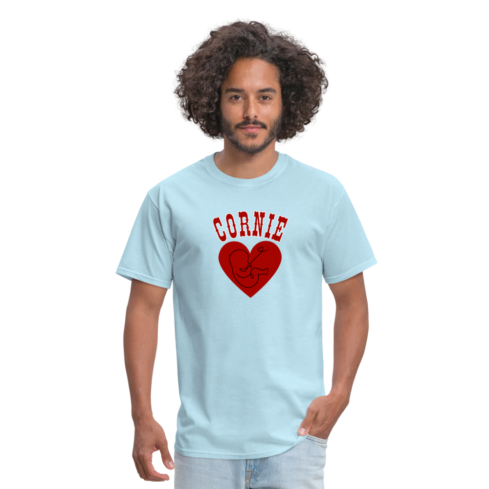 Cornie Baby Unisex Classic T-Shirt - powder blue