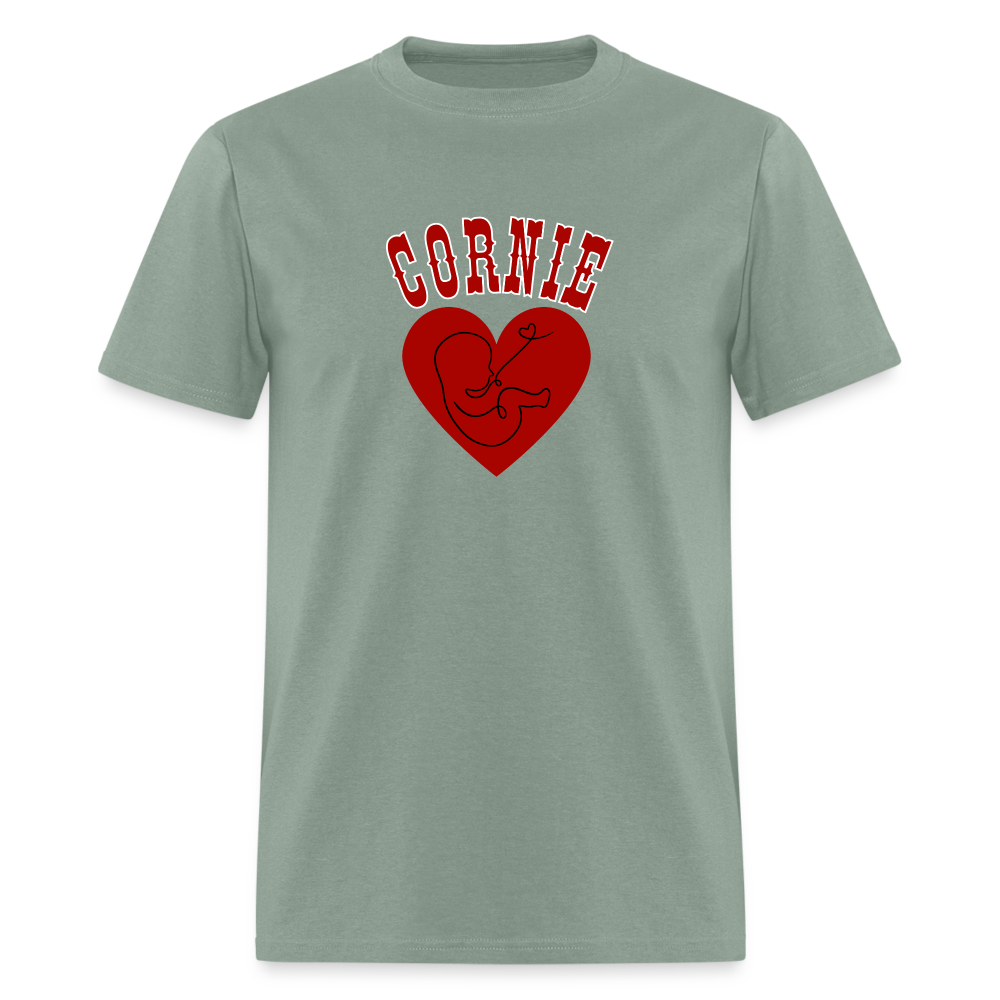 Cornie Baby Unisex Classic T-Shirt - sage