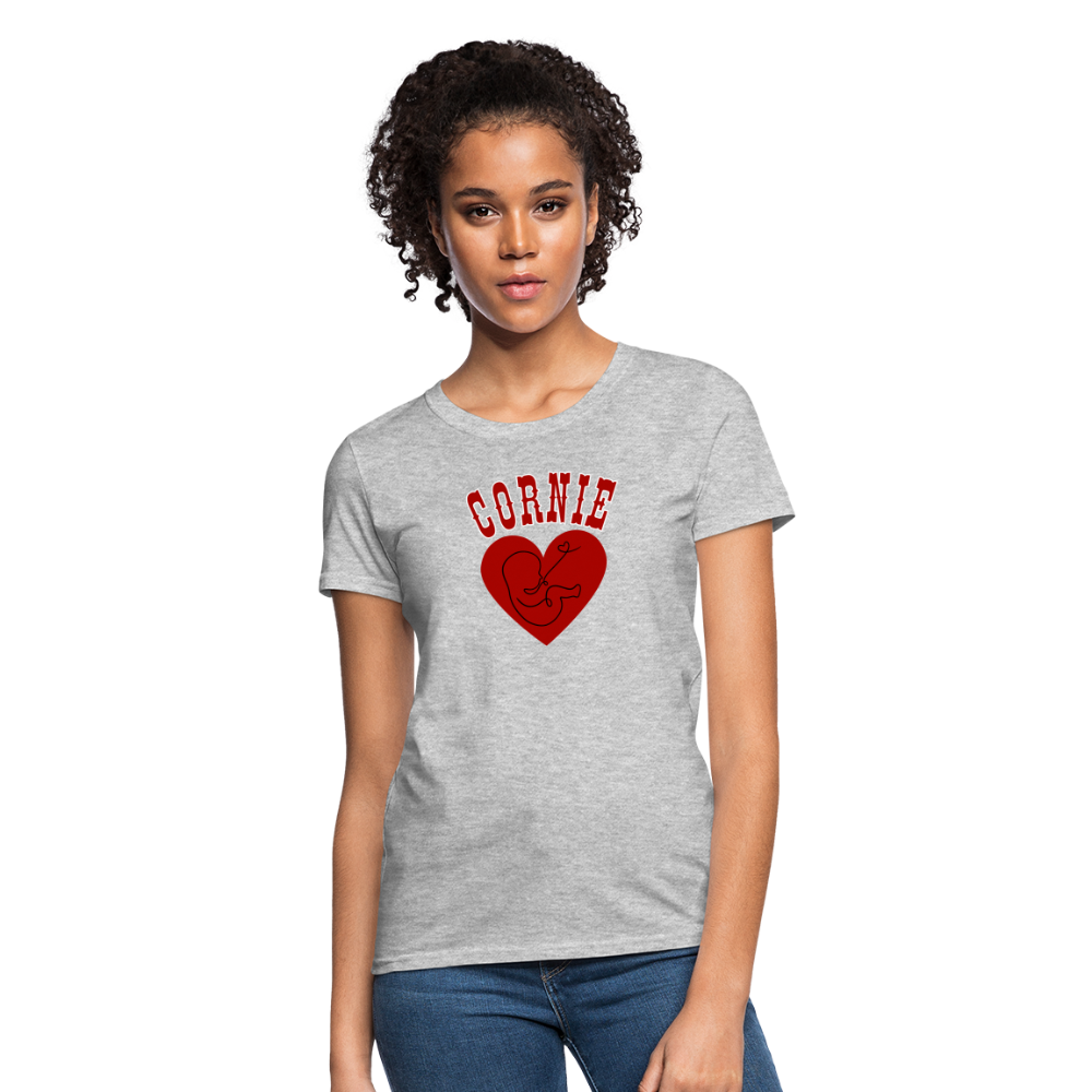 Cornie Baby Women's T-Shirt - heather gray