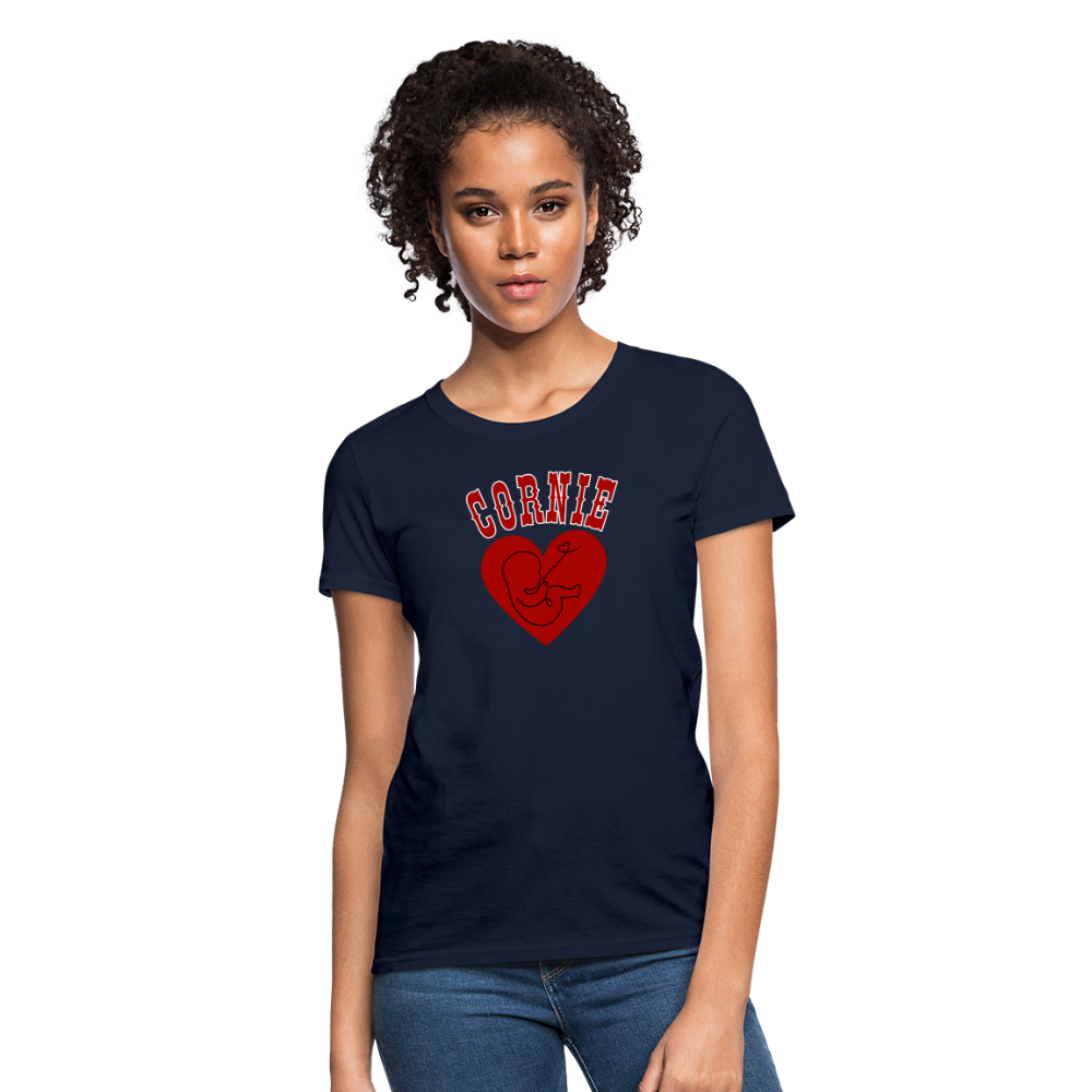 Cornie Baby Women's T-Shirt - navy