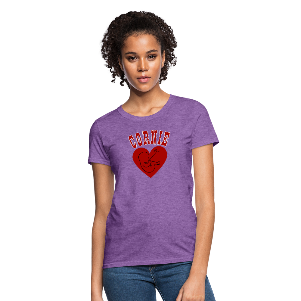 Cornie Baby Women's T-Shirt - purple heather