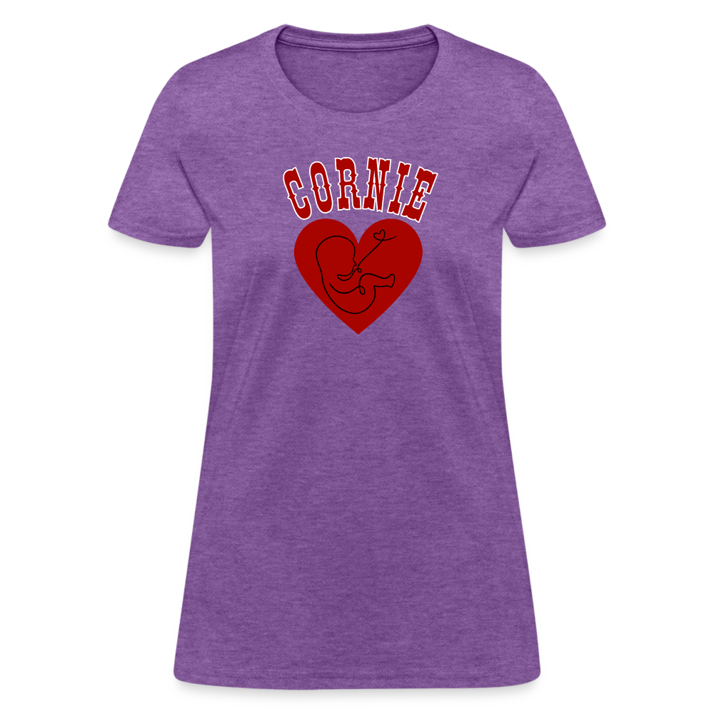 Cornie Baby Women's T-Shirt - purple heather